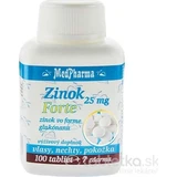 MedPharma ZINOC 25 mg Forte 1×107 tbl, (zinc gluconate)