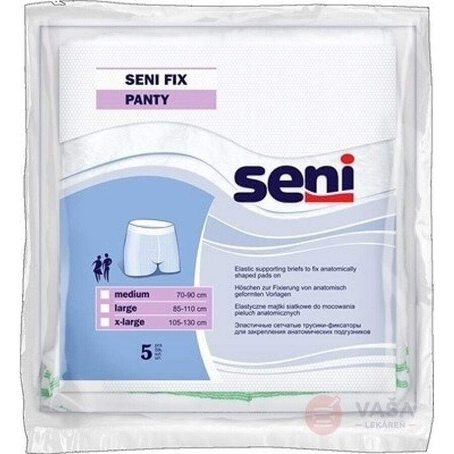 Seni FIX PANTY Großer elastischer Slip (Umfang 85-120 cm) 1x5 Stück