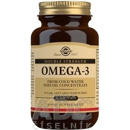 Solgar Omega-3 Double Strength Coldwater Fish Oil 30 capsules 1×30 tbl