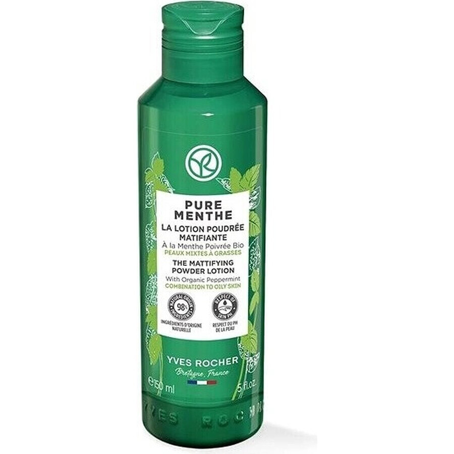 Yves Rocher Pm Toner Okamz Okamz Zmatnuj Ucinkom 1×150 ml, tonique pour une peau éclatante et sans brillance