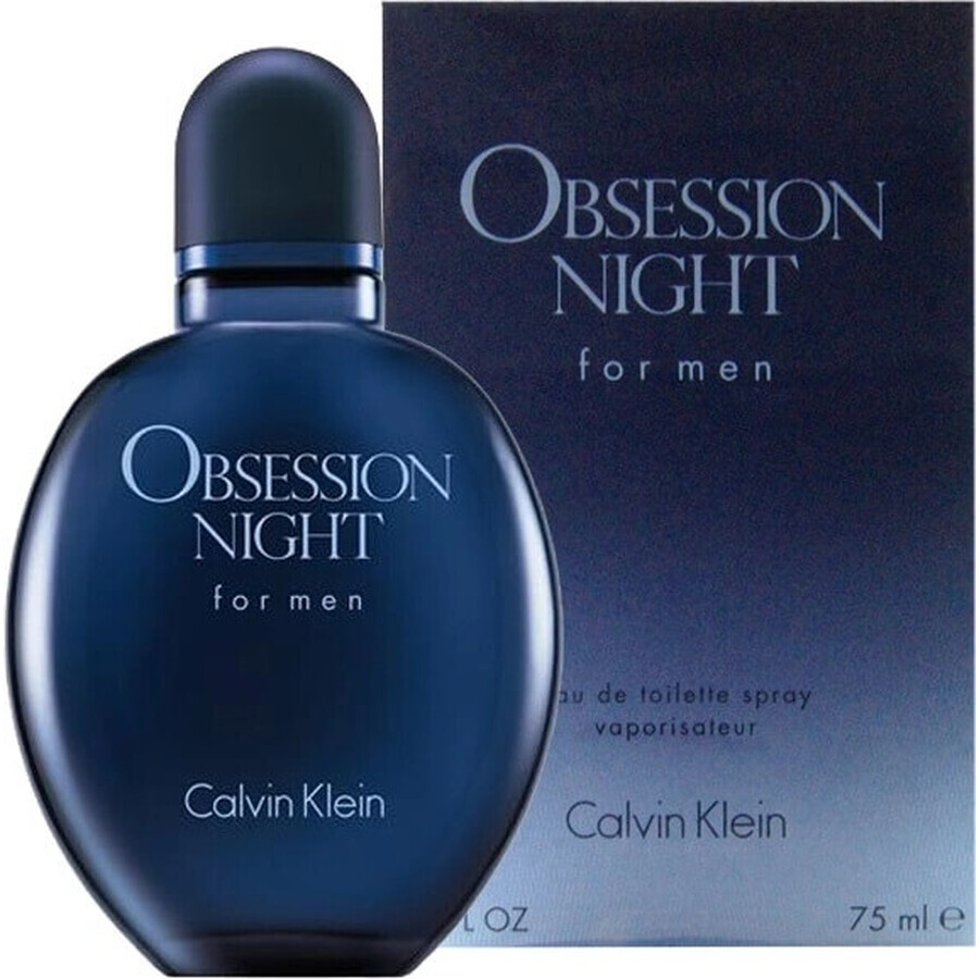 Calvin Klein Obsession Night Men Edt 125ml 1×125 ml, eau de toilette