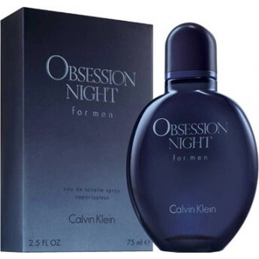 Calvin Klein Obsession Night Men Edt 125ml 1×125 ml, eau de toilette