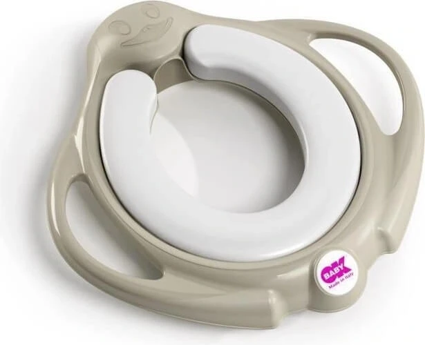 OK BABY Toiletverkleiner Pinguo grijs 1×1 st
