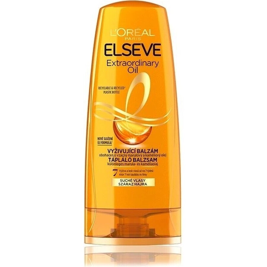 L'Oréal Paris Elseve Extraordinary Oil Balm, 200 ml 1×200 ml, voor droog haar