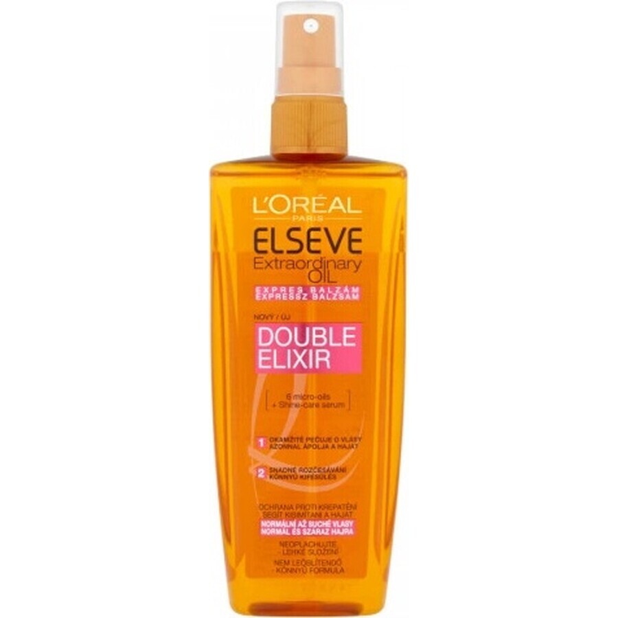 L'Oréal Paris Elseve Extraordinary Oil Balm, 200 ml 1×200 ml, voor droog haar