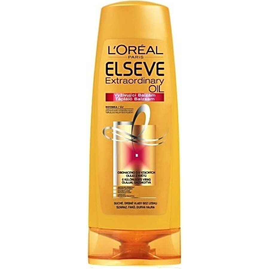 L'Oréal Paris Elseve Extraordinary Oil Balm, 200 ml 1×200 ml, voor droog haar