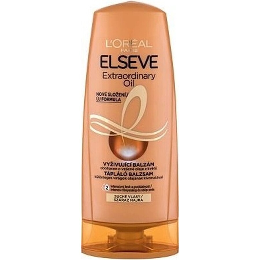 L'Oréal Paris Elseve Extraordinary Oil Balm, 200 ml 1×200 ml, voor droog haar