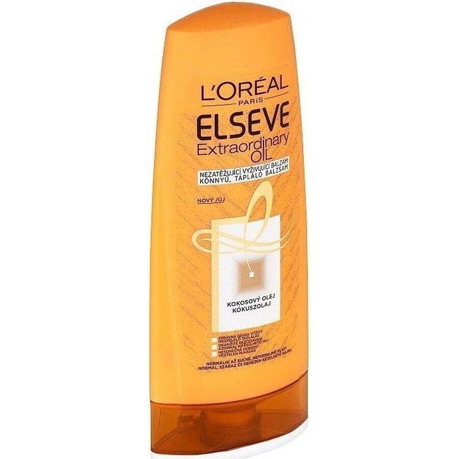 L'Oréal Paris Elseve Extraordinary Oil Balm, 200 ml 1×200 ml, voor droog haar