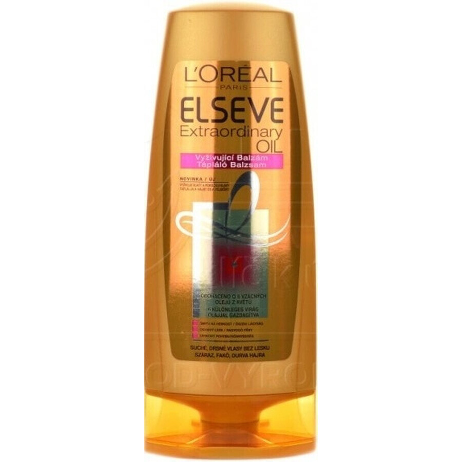 L'Oréal Paris Elseve Extraordinary Oil Balm, 200 ml 1×200 ml, voor droog haar