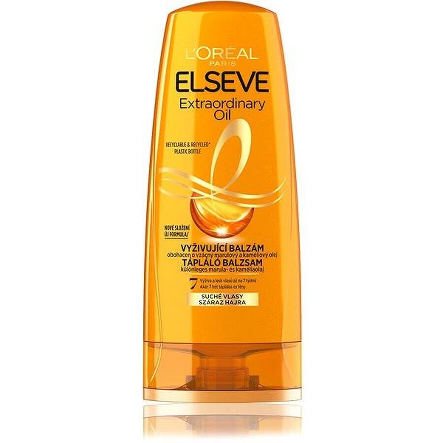 L'Oréal Paris Elseve Extraordinary Oil Balm, 200 ml 1×200 ml, voor droog haar