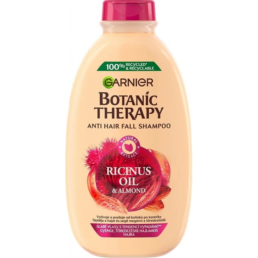 Garnier TERAPIA BOTANICA OLIO DI RICINO SHAMPOO 1×450 ml, shampoo