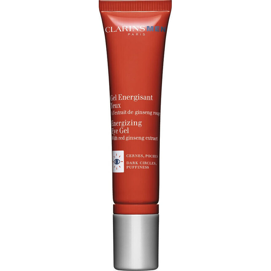 Clarins Energizing Eye Gel Men 1×15 ml, gel pour les yeux, Clarins