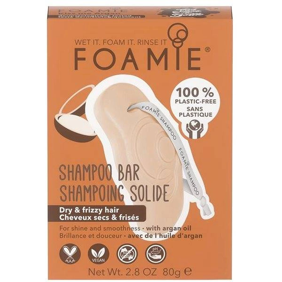 Foamie Kiss Me Argan Solid Shampoo Shampoo 1×1 pc