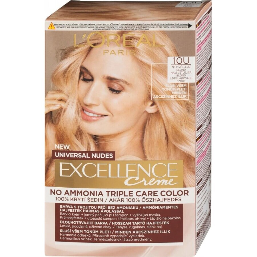 L'Oréal Paris Excellence Universal Nudes Excellence 1×1 pc, permanent hair dye