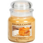 Village Candle Scented candle in glass - Maple Butter - Maple syrup, medium 1×1 pc, scented candle