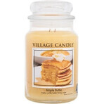 Village Candle Scented candle in glass - Maple Butter - Maple syrup, medium 1×1 pc, scented candle