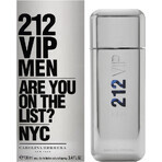 Carolina Herrera 212 Vip Uomo Edt 50ml 1×50 ml, Eau de toilette