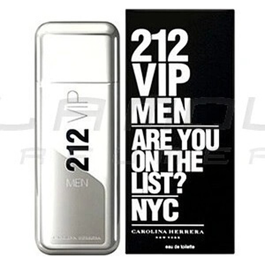 Carolina Herrera 212 Vip Uomo Edt 50ml 1×50 ml, Eau de toilette