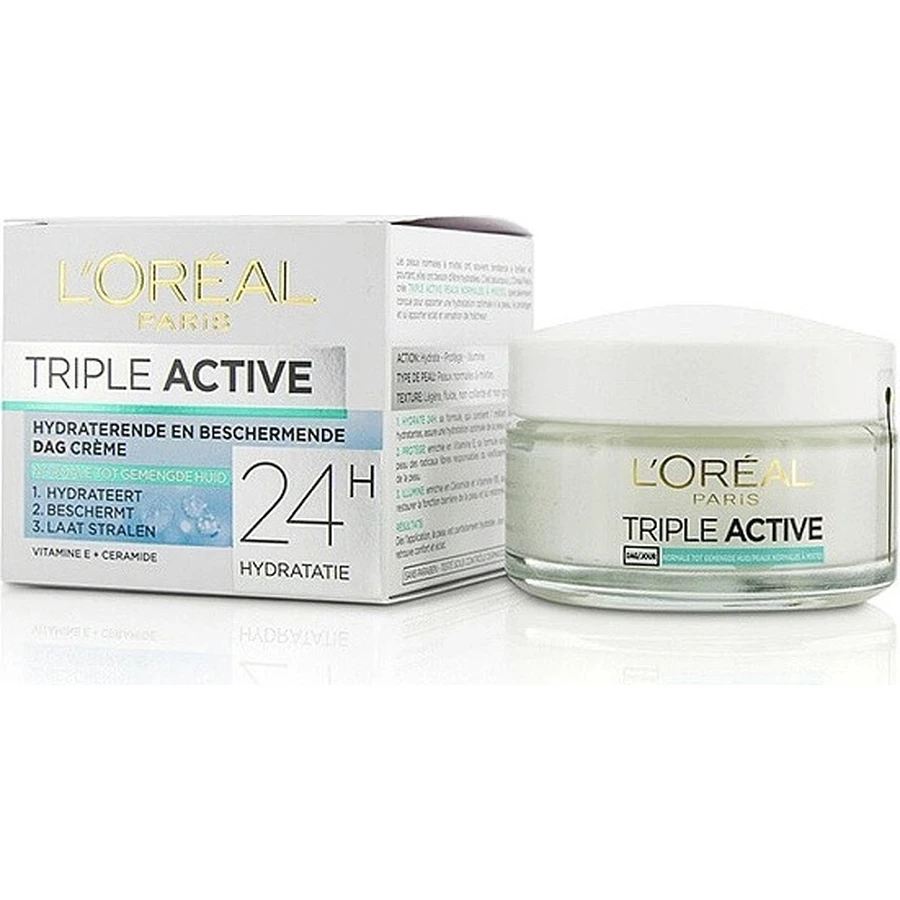 Loreal Paris crema hidratante 1×50 ml, crema para piel normal