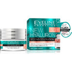 Eveline Hyaluron Clinic Day and Night Cream 30+ 1×50 ml, crème profondément hydratante pour les premières rides