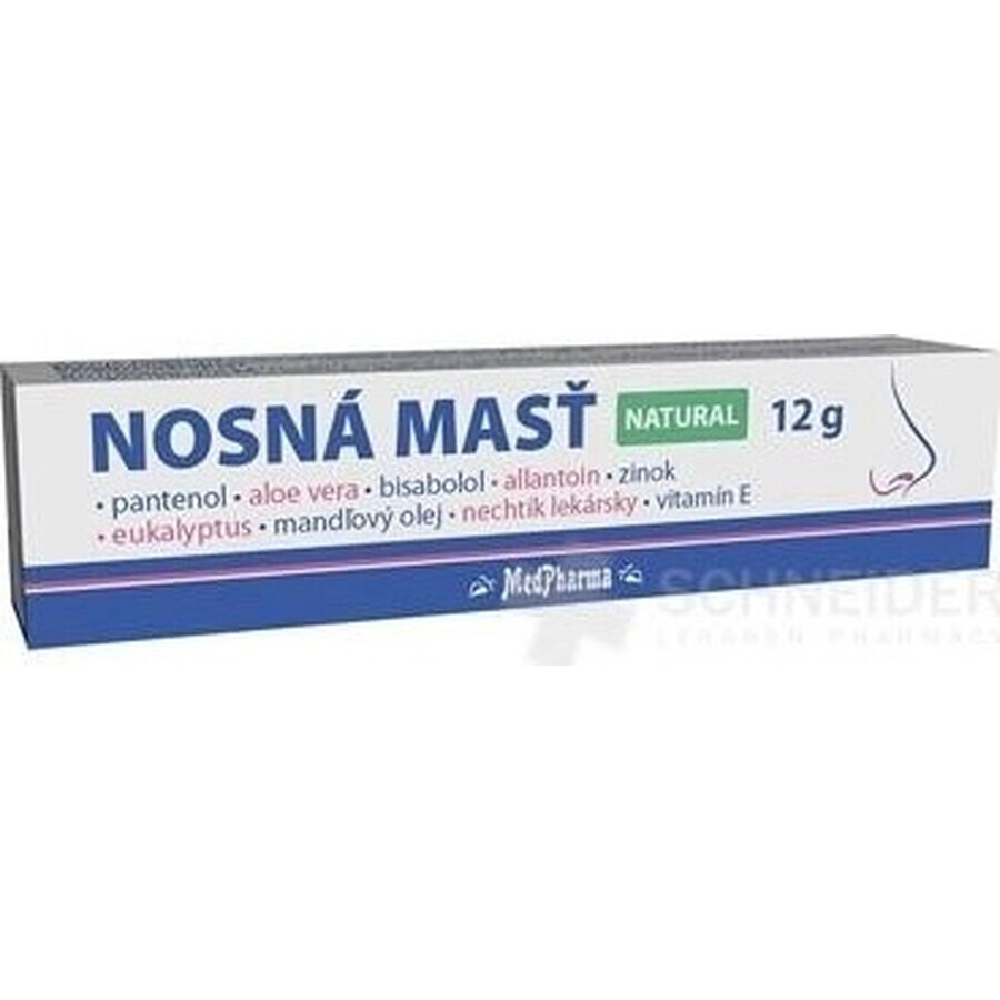 MedPharma NOSE NATURAL NOSE pomada 1×12 g, pomada