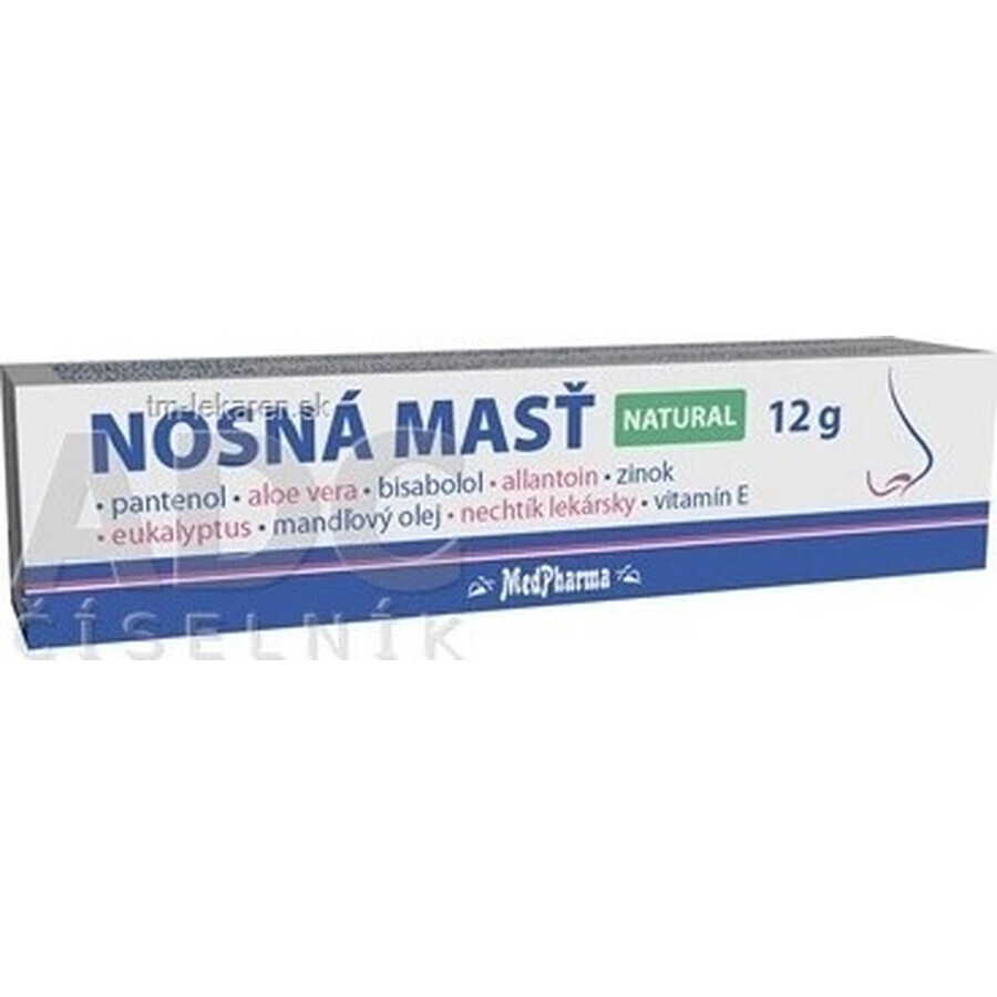 MedPharma NOSE NATURAL NOSE pomada 1×12 g, pomada