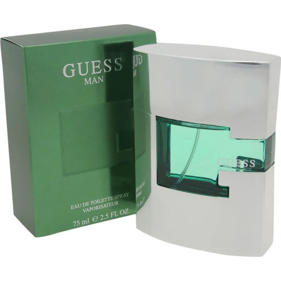 Guessguess Men Edt 75ml 1×75 ml, Eau de Toilette