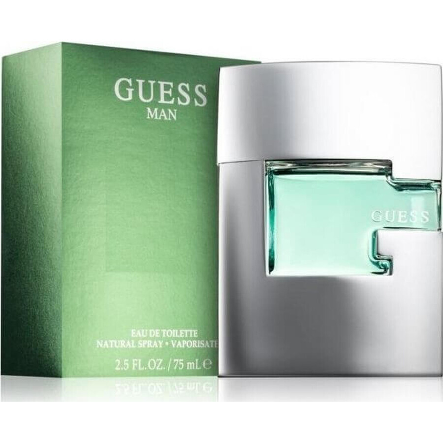 Guessguess Men Edt 75ml 1×75 ml, Eau de Toilette