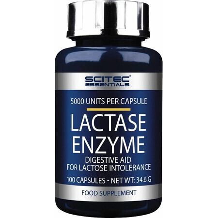 Scitec Nutrition Lactase Enzym 1×100 cps, Nahrungsergänzungsmittel