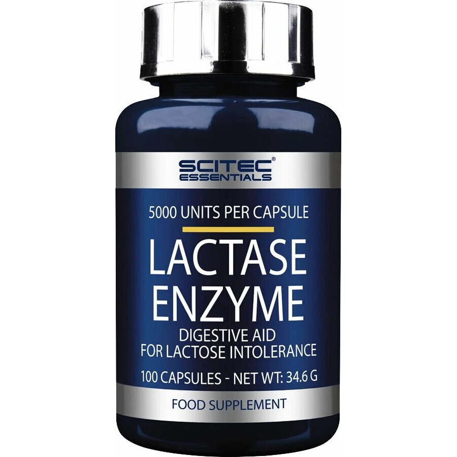 Scitec Nutrition Lactase Enzym 1×100 cps, Nahrungsergänzungsmittel