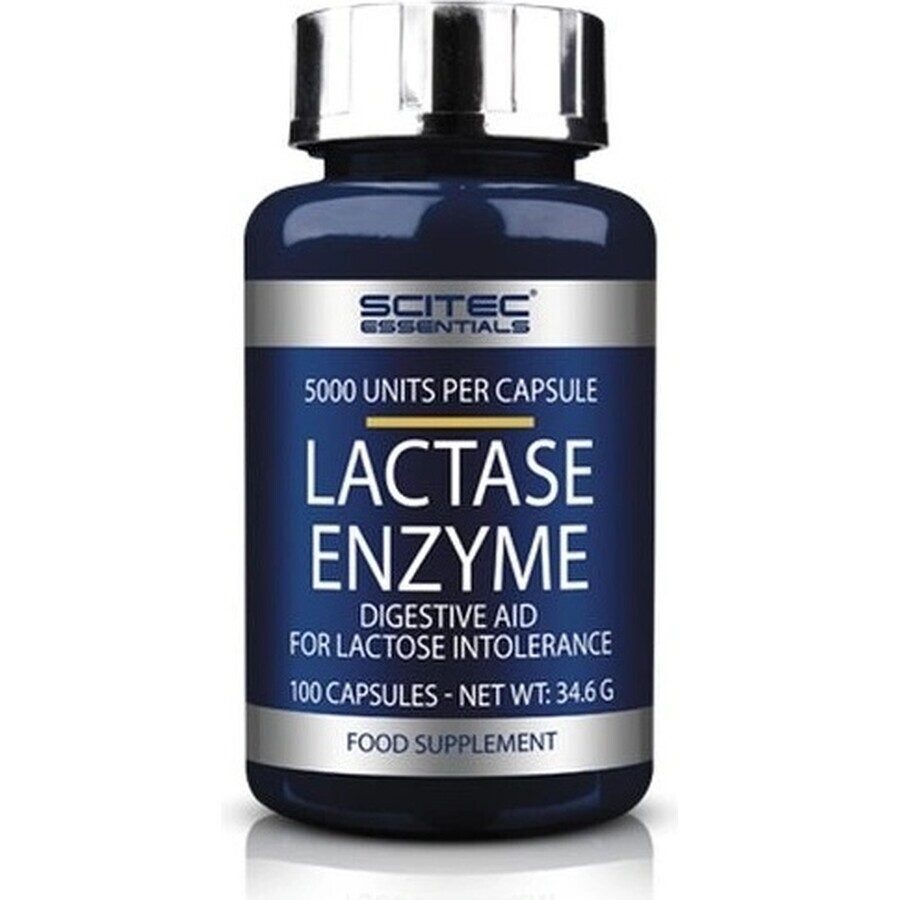 Scitec Nutrition Lactase Enzym 1×100 cps, Nahrungsergänzungsmittel