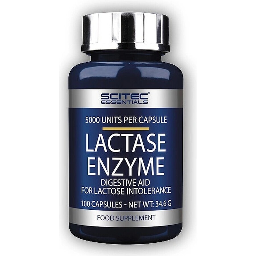 Scitec Nutrition Lactase Enzym 1×100 cps, Nahrungsergänzungsmittel