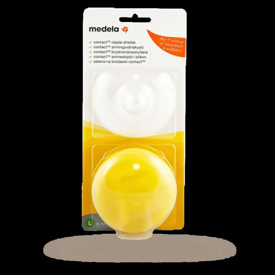 Medela Tapones de lactancia Contact - M (20 mm) 1×1 ud, Tapones de lactancia