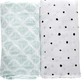 MOTHERHOOD Muslin Blanket 2pcs Menta Barcos 100x120cm 1×2pcs