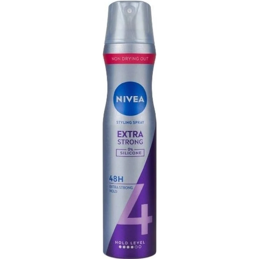 Nivea Hairspray Extra Strong 1×250 ml, longue durée