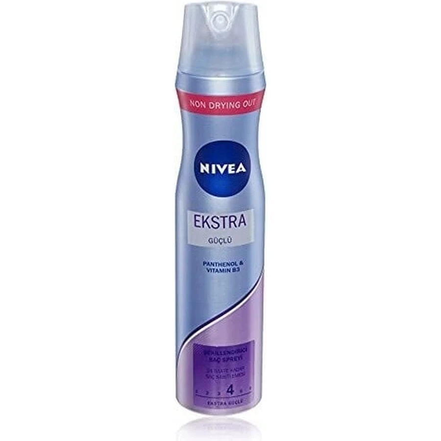 Nivea Hairspray Extra Strong 1×250 ml, longue durée