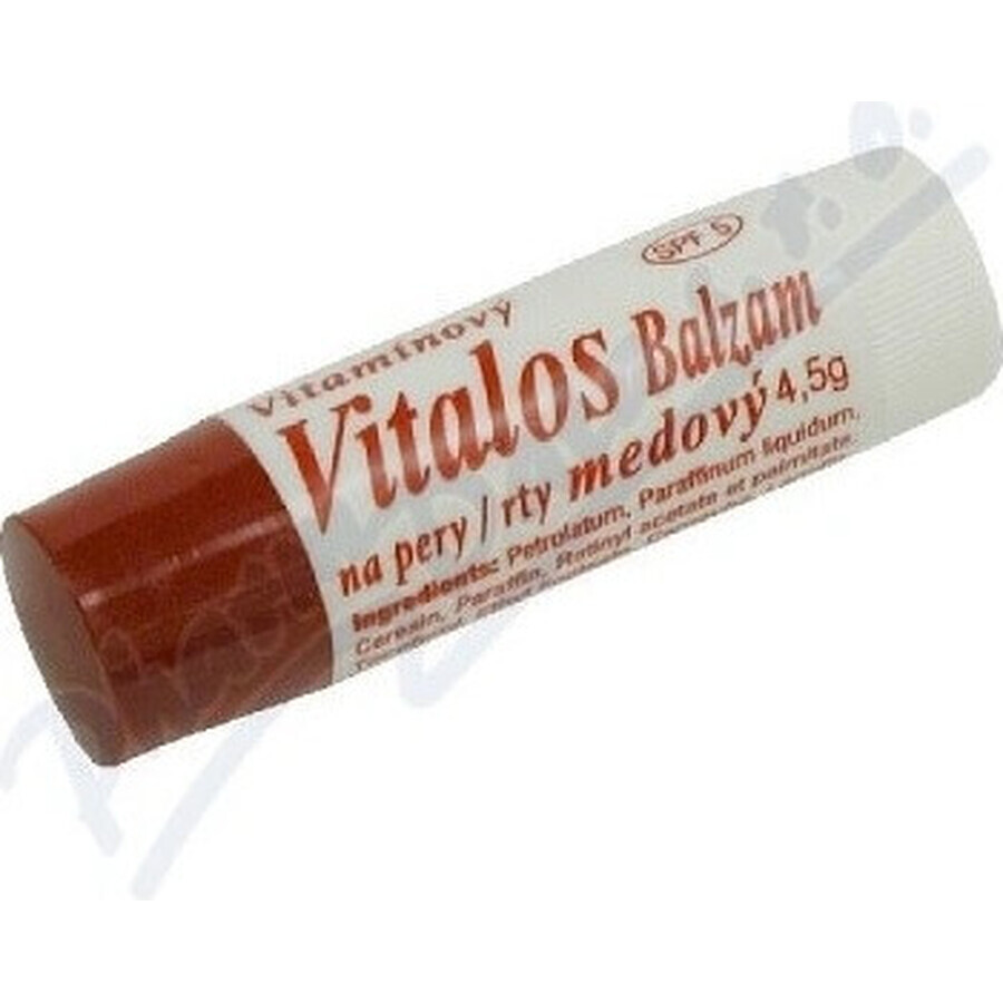 VITALOS Lippenbalsam Honig-Lippenbalsam SPF 15 1×1 St., Lippenbalsam, Honig SPF 15