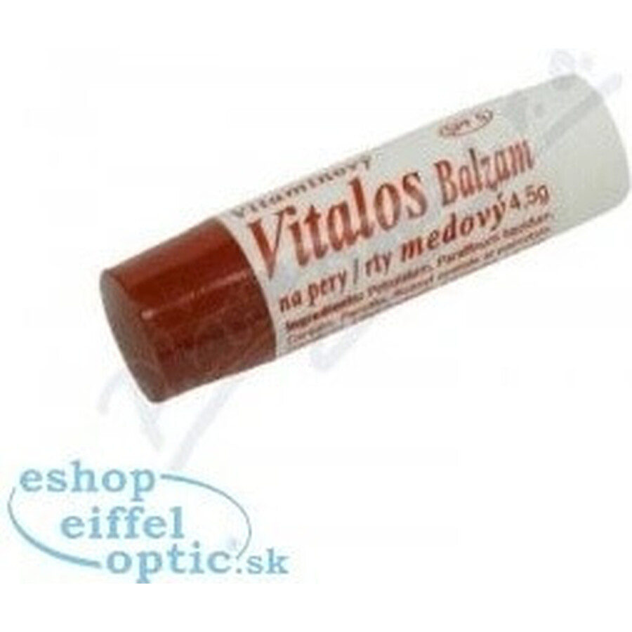 VITALOS Lippenbalsam Honig-Lippenbalsam SPF 15 1×1 St., Lippenbalsam, Honig SPF 15