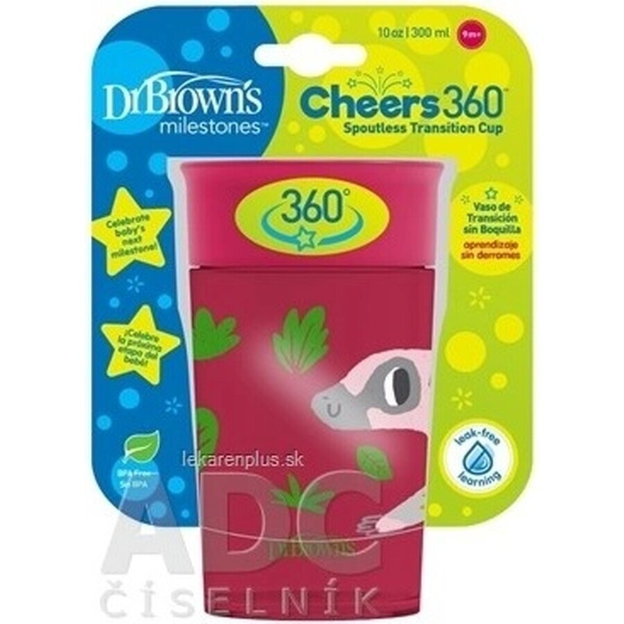 Dr.BROWN'S CHEERS JUNGLE 300 ml 1×1 St., Übergangsbecher (9 m.+)