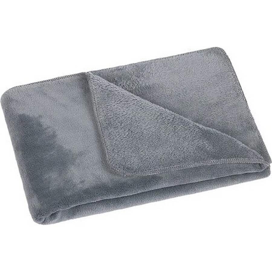 Baby blanket KORALL MICRO MICRO 1014/042 75x100 gray without embroidery 1×1 pc, baby blanket