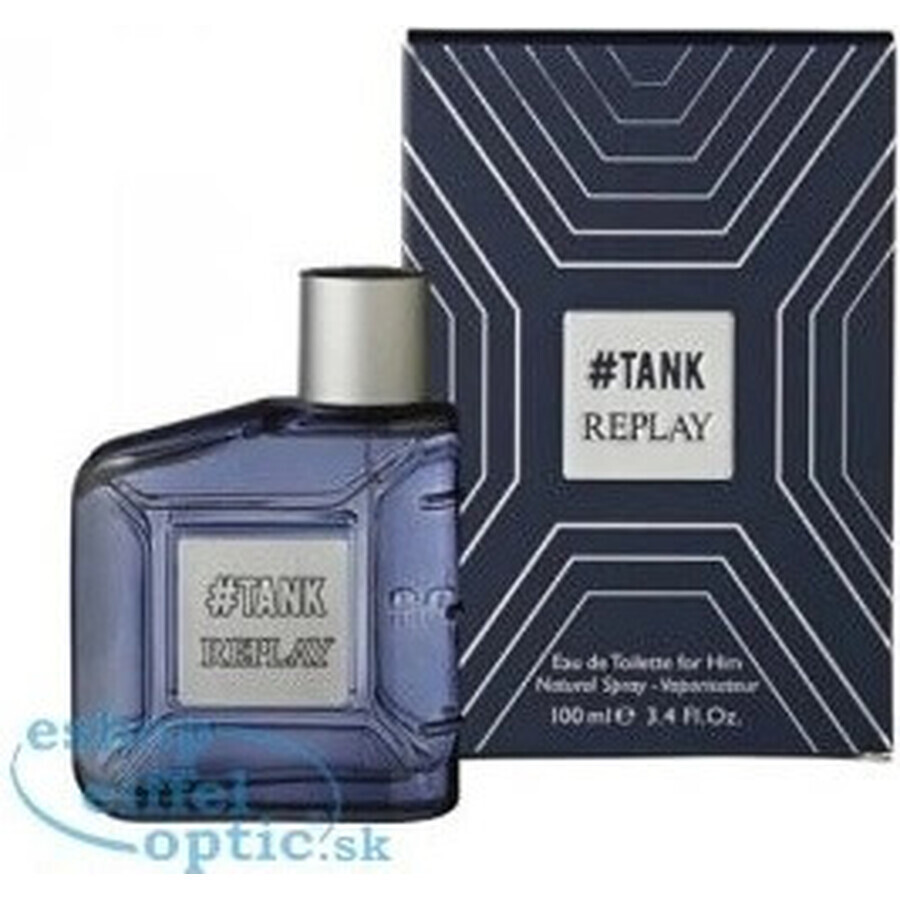 Replay Tank Voor Hem Edt 50ml 1×50 ml, Eau de toilette