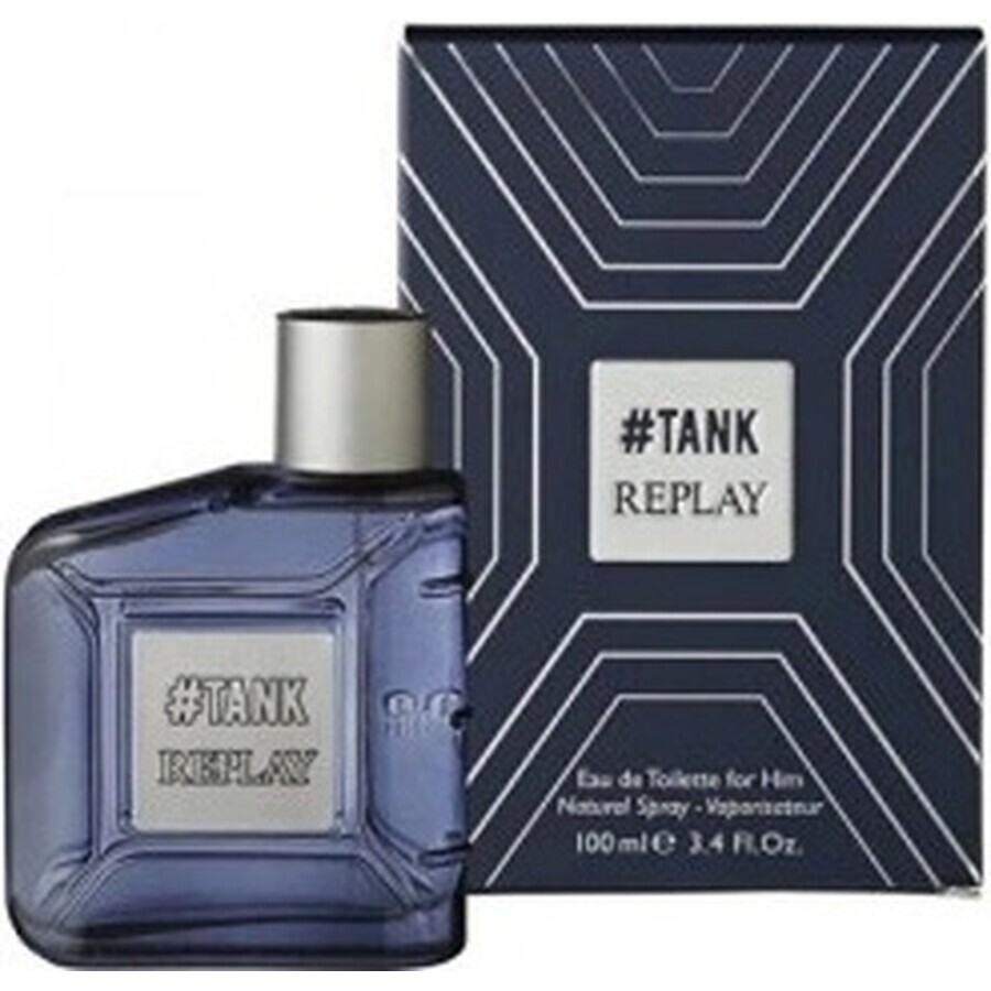 Replay Tank Voor Hem Edt 50ml 1×50 ml, Eau de toilette