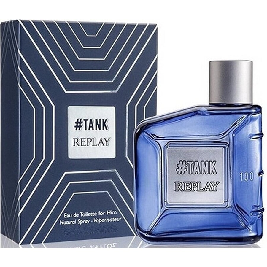 Replay Tank Voor Hem Edt 50ml 1×50 ml, Eau de toilette