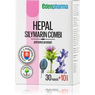 EDENPharma HEPAL 1×40 cps, complemento alimenticio