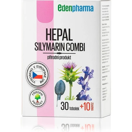 EDENPharma HEPAL 1×40 cps, complemento alimenticio