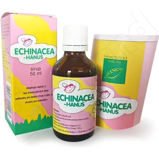 HANUS ECHINACEA SYRUP FOR CHILDREN 1×50 ml, Sirup für Kinder, 6m+