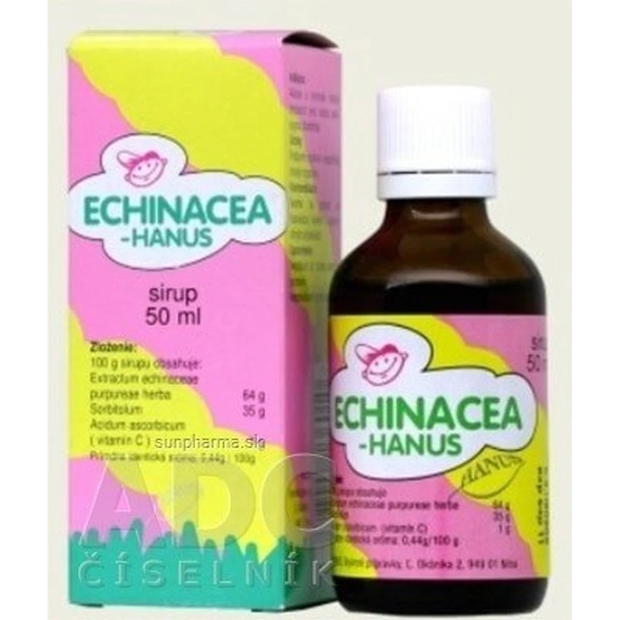 HANUS ECHINACEA SYRUP FOR CHILDREN 1×50 ml, Sirup für Kinder, 6m+