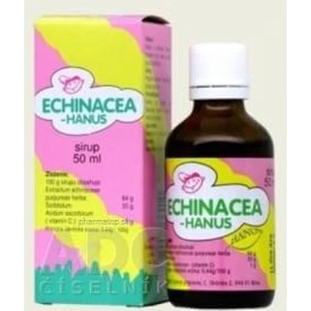 HANUS ECHINACEA SYRUP FOR CHILDREN 1×50 ml, Sirup für Kinder, 6m+