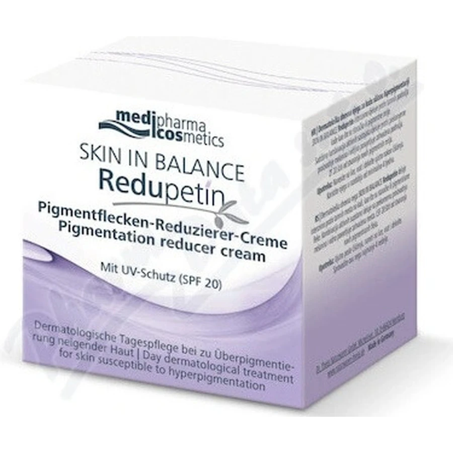 SIB REDUPETIN Cremă de zi 1×50 ml, pentru reducerea petelor pigmentare, SPF 20