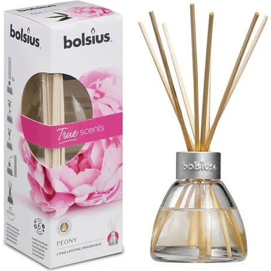 Bolsius Aromatic 2.0 Diffuser 45 ml Peony 1×45 ml, aromatic diffuser